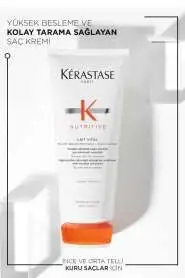 Kerastase Nutritive Lait Vital - Kuru Saçlar İçin Yoğun Besleyici, Güçlendirici ve Nemlendirici Saç Kremi 200ml - 8