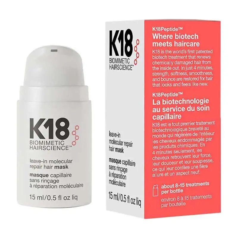 K18 Biomimetic Hairscience Molecular Repair Leave in Saç Maskesi 15 ml - 1