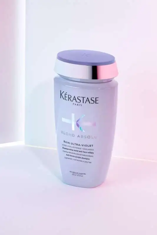 Kerastase Blond Absolu Bain Ultra-Violet Boyalı Gri Ve Sarı Saçlar İçin Mor Şampuan 250 ml - 7