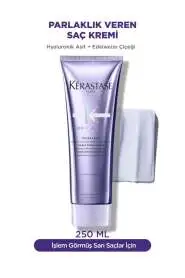 Kerastase Blond Absolu Sarı Saçlar İçin Parlaklık ve Renk Koruma Kremi 150ml | Durulanan Yoğun Bakım & Sarı Ton Önleyici - Kerastase