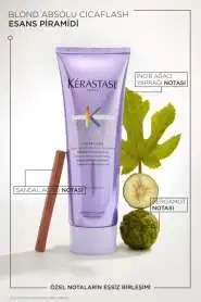 Kerastase Blond Absolu Sarı Saçlar İçin Parlaklık ve Renk Koruma Kremi 150ml | Durulanan Yoğun Bakım & Sarı Ton Önleyici - 6