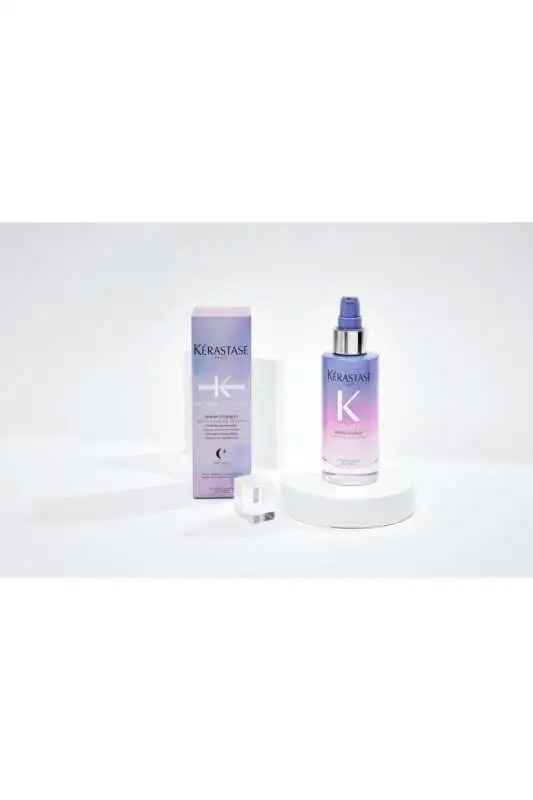 Kerastase Blond Absolu Cicanuit Sarı Ton Önleyici Serum 90ml | Açık ve Platin Saçlar İçin Yoğun Bakım - 2