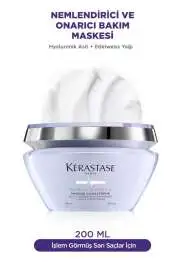 Kerastase Blond Absolu Masque Cicaextreme Sarı Saçlar İçin İşlem Sonrası Onarıcı Maske 200ml | Yoğun Bakım & Parlaklık - 1