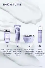 Kerastase Blond Absolu Masque Ultra Violet Sarı Ve Gri Saçlar İçin Maske 200 ml - 2
