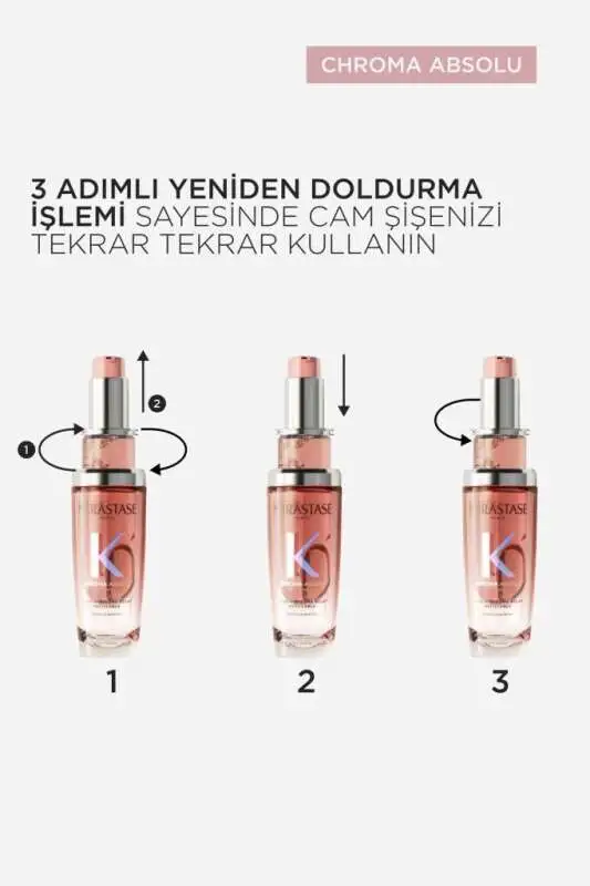 Kerastase Chroma Absolu Lhuile Chroma Eclat Boyalı Saçlar Için Bakım Yağı 75 ml - 7