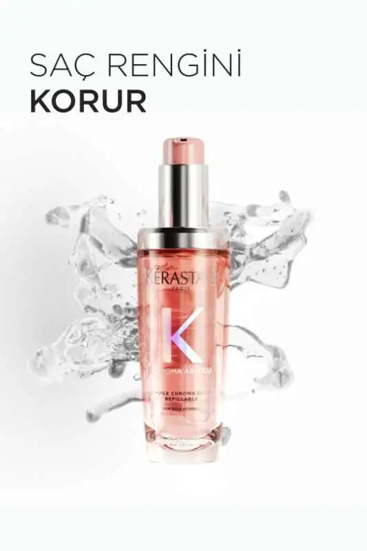 Kerastase Chroma Absolu Lhuile Chroma Eclat Boyalı Saçlar Için Yedek Şişe Bakım Yağı 75 ml - 7