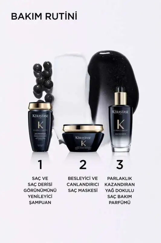 Kerastase Chronologiste Intense Regenerant Yenileyici Saç Maskesi 200 ml – Yıpranmış Saçlar için Yoğun Onarıcı ve Canlandırıcı Bakım Maskesi - 5