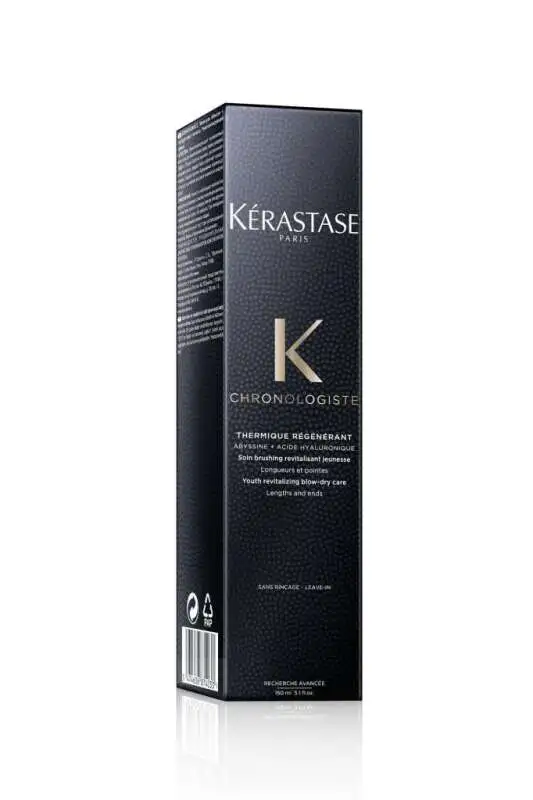 Kerastase Chronologiste Thermique Regenerant Isı Koruyucu ve Yenileyici Bakım Kremi 150ml | Yıpranmış Saçlar İçin Durulanmayan Termal Koruma - 8