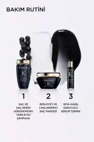 Kerastase Chronologiste Thermique Regenerant Isı Koruyucu ve Yenileyici Bakım Kremi 150ml | Yıpranmış Saçlar İçin Durulanmayan Termal Koruma - 5