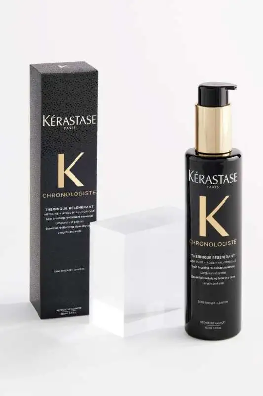 Kerastase Chronologiste Thermique Regenerant Isı Koruyucu ve Yenileyici Bakım Kremi 150ml | Yıpranmış Saçlar İçin Durulanmayan Termal Koruma - 6