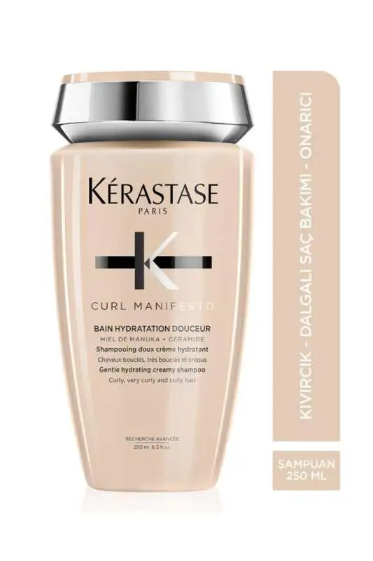 Kerastase Curl Manifesto Bain Hydratation Douceur Kıvırcık Saçlar İçin Besleyici Şampuan 250 ml - 4