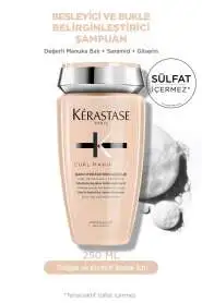 Kerastase Curl Manifesto Bukle Belirginleştirici ve Nemlendirici Şampuan 250ml | Kıvırcık ve Dalgalı Saçlar İçin Yoğun Bakım - Kerastase