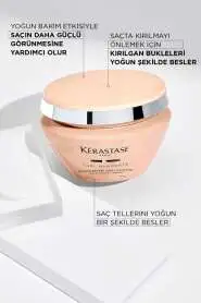 Kerastase Curl Manifesto Beurre Haute Nutrition Yoğun Besleyici Saç Maskesi 200ml | Kıvırcık ve Dalgalı Saçlar İçin Nem Bombası - 3