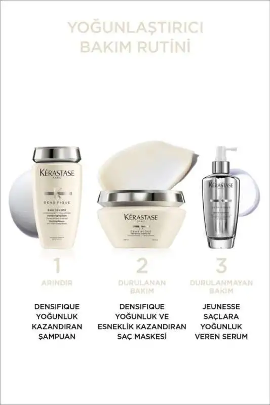 Kerastase Densifique Bain Densite Yoğunluk ve Hacim Kazandıran Şampuan 250 ml – İnce Telli Saçlar İçin - 7