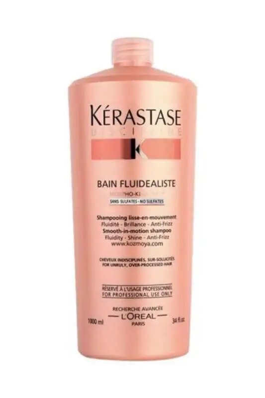 Kerastase Discipline Bain Fluidealiste Gentle Zor Şekillenen Saçlar için Kontrol Sağlayan Elektriklenme Karşıtı Şampuan 1000 ml - 1