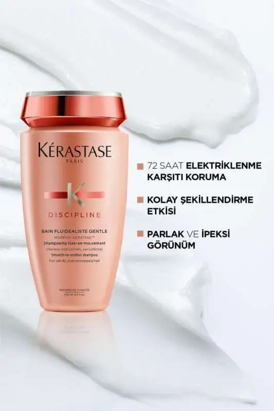 Kerastase Discipline Bain Fluidealiste Sülfatsız Elektriklenme Karşıtı Şampuan 250 ml - 5