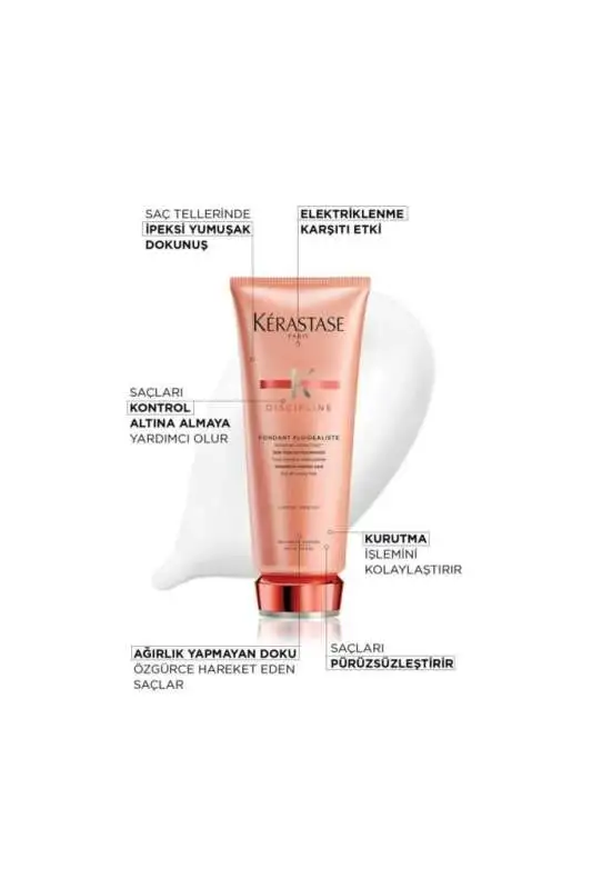 Kerastase Discipline Fondant Fluidealiste – Asi ve Kabarık Saçlar İçin Düzleştirici & Parlaklık Kremi 200ml - 2