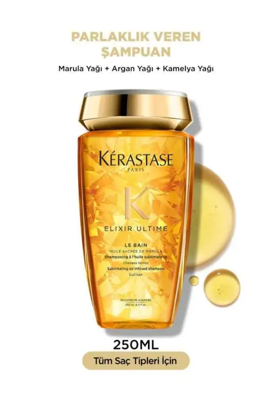 Kérastase Elixir Ultime Le Bain Parlaklık ve Nem Kazandıran Lüks Şampuan 250 ml - 1