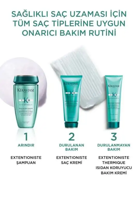 Kérastase Resistance Extentioniste Thermique – Sağlıklı Uzun Saçlar İçin Isı Koruyucu Jel Krem 150ml? - 5