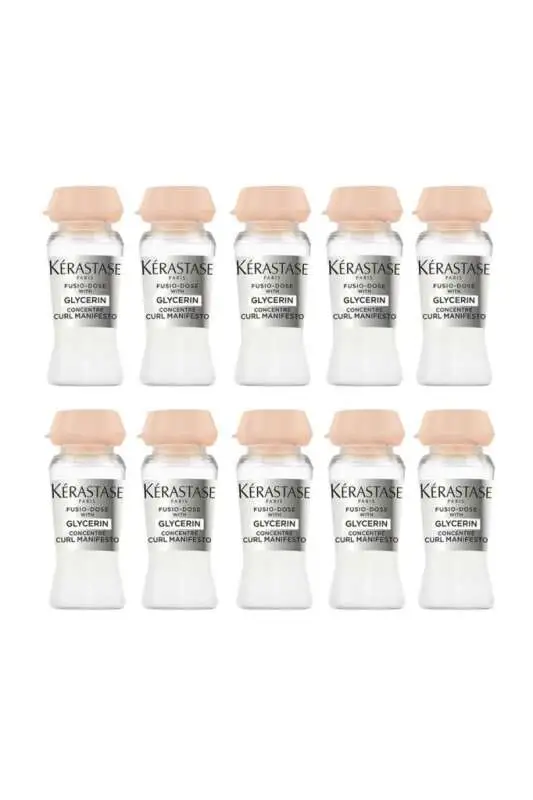 Kerastase Fusio Dose Concentre Curl Manifesto Kıvırcık Saçlar İçin Besleyici Kür 10x12ml - 1