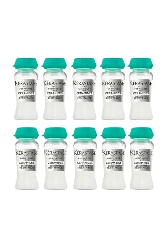 Kerastase Fusio Dose Concentre Resistance Yıpranmış Saçlar İçin Onarıcı Kür 10x12ml - 1