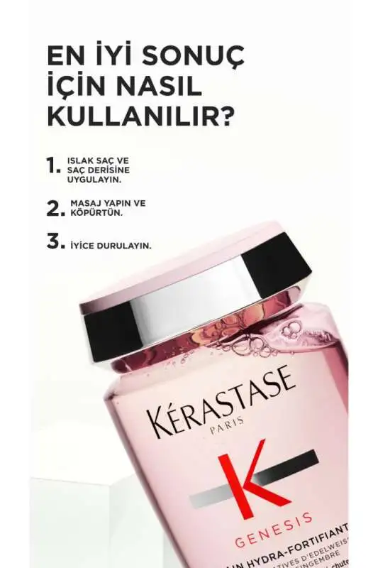 Kerastase Genesis Bain Hydra-Fortifiant 250 ml - 5