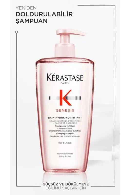 Kerastase Genesis Bain Hydra-Fortifiant Shampo 500 ml - 2