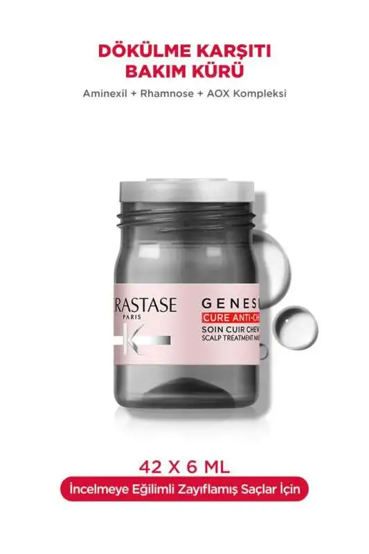 Kerastase Genesis Cure Anti Hair Loss Dökülme Karşıtı Güçlendirici Bakım Kürü 42x6 ml - 2