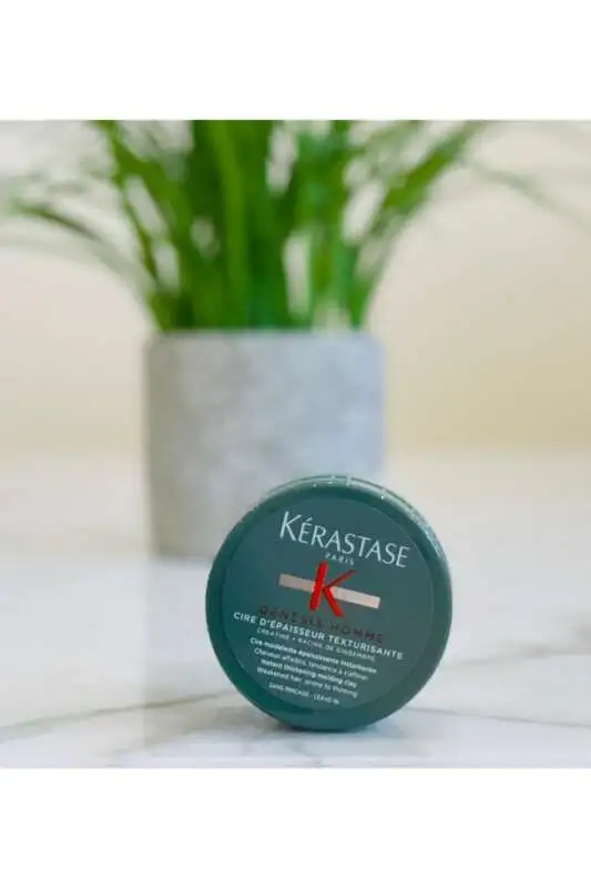 Kerastase Genesis Homme Erkekler İçin Hacim ve Doku Veren Saç Mumu 75ml | Kalınlaştırıcı & Texturizing Wax - 1