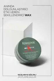 Kerastase Genesis Homme Erkekler İçin Hacim ve Doku Veren Saç Mumu 75ml | Kalınlaştırıcı & Texturizing Wax - 3