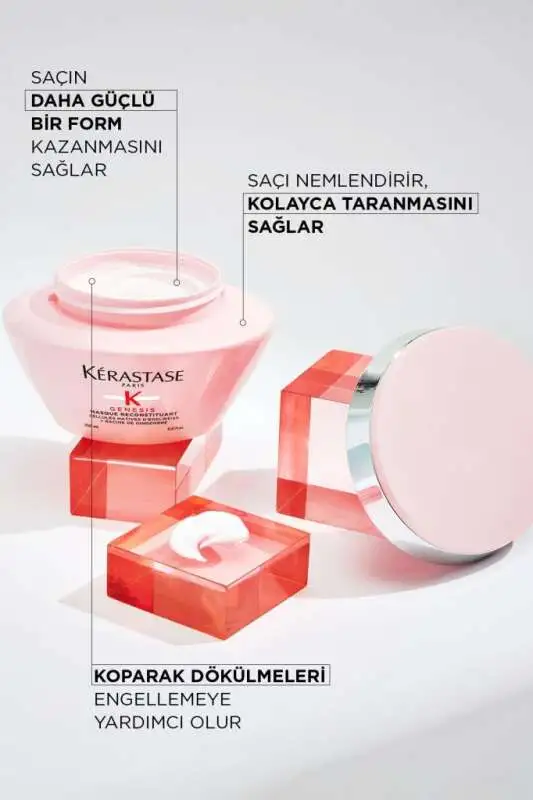 Kerastase Genesis Masque Reconstituant Dökülme Karşıtı Güçlendirici Yoğun Bakım Maskesi 200 Ml - 2