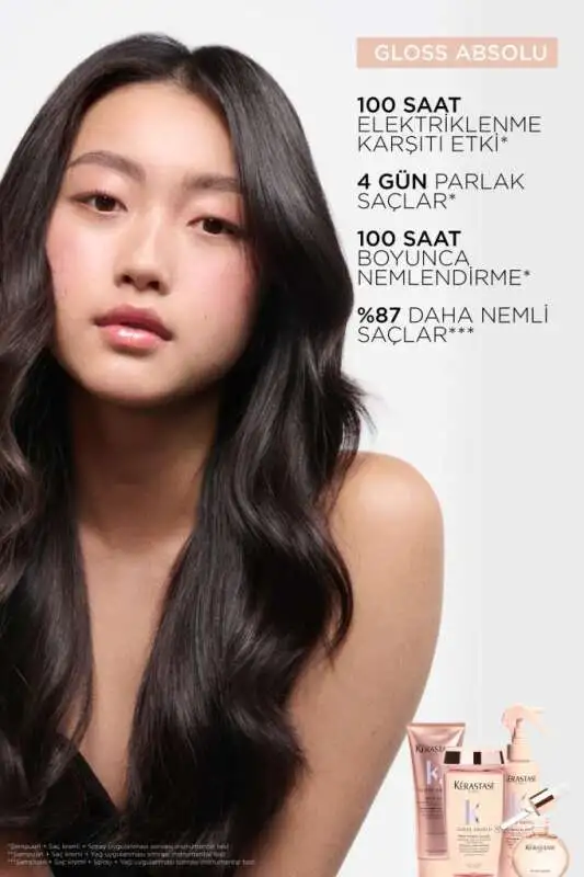 Kerastase Gloss Absolu Glaze Drops 45 ml- Elektriklenmeye Eğilimli Saçlar için Parlaklık ve Bakım Saç Yağı - 5