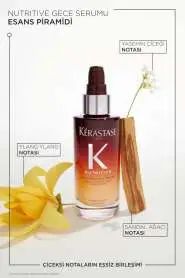 Kerastase Nutritive 8H Magic Night Serum - Besleyici Gece Serumu 90ml (Saç Onarım ve Nemlendirme) - 6