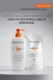 Kerastase Nutritive Bain Satin Riche Yoğun Nemlendirici Şampuan 500 ml - 4