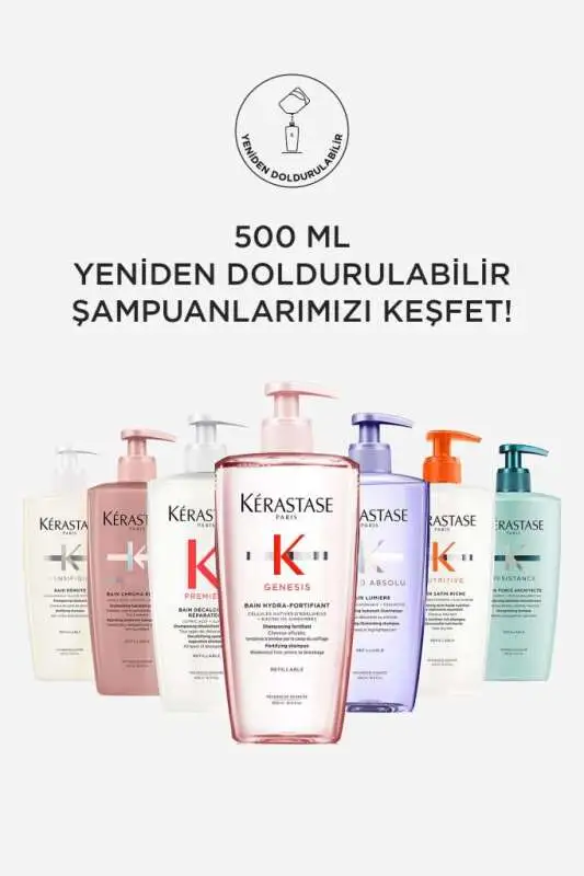 Kerastase Nutritive Bain Satin Riche Yoğun Nemlendirici ve Onarıcı Şampuan 500 ml - 6