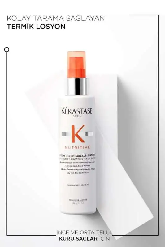 Kerastase Nutritive Lotion Thermique Sublimatrice - Kuru Saçlar İçin Nemlendirici ve Isı Koruyucu Fön Spreyi 150ml - 2