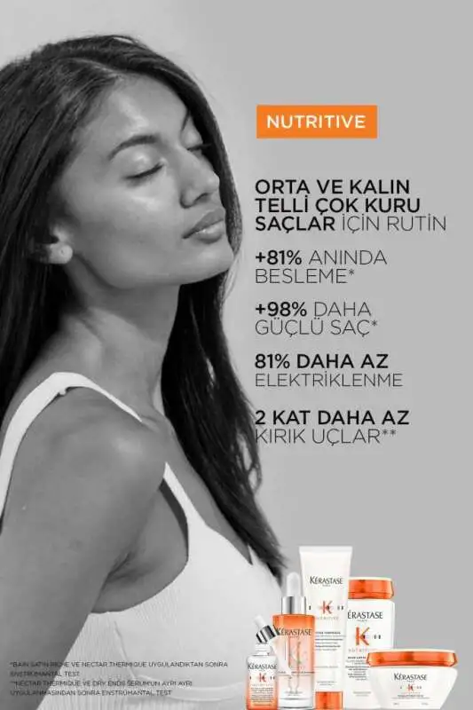 Kerastase Nutritive Masquintense Riche - Çok Kuru ve Kalın Telli Saçlar İçin Yoğun Besleyici Saç Maskesi 200ml - 5