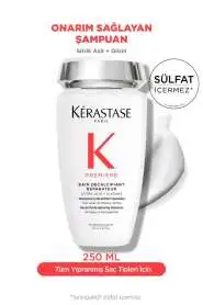 Kerastase Premiere Bain Decalcifiant Reparateur Yıpranmış Saçlar için Onarım Sağlayan Şampuan 250 ml - 1