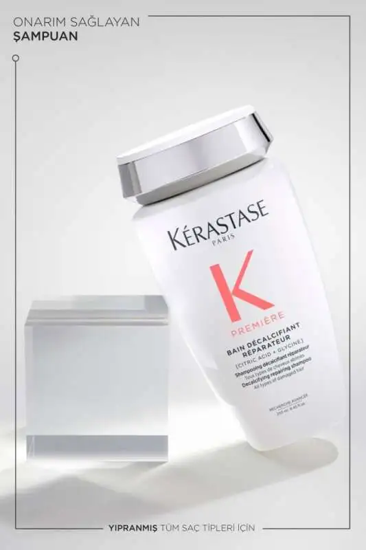 Kérastase Première Bain Décalcifiant Réparateur - Yıpranmış Kırılgan Saçlar İçin Onarıcı Şampuan 250ml - 3