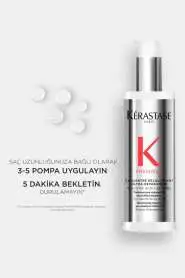 Kerastase Première Concentré Decalcifiant Ultra-Réparateur - Yıpranmış ve Kireçli Saçlar İçin Şampuan Öncesi Yoğun Onarıcı ve Mineral Temizleyici Serum 250ml - 5