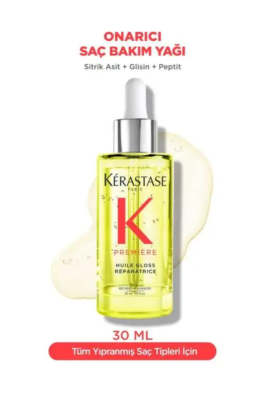 Kerastase Premiere Huile Gloss Reparatrice Yoğun Parlaklık Veren Onarıcı Saç Bakım Yağı 30 ml - 1