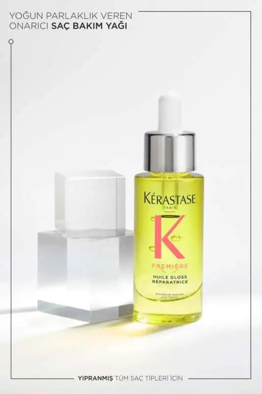 Kerastase Premiere Huile Gloss Reparatrice Yoğun Parlaklık Veren Onarıcı Saç Bakım Yağı 30 ml - 3