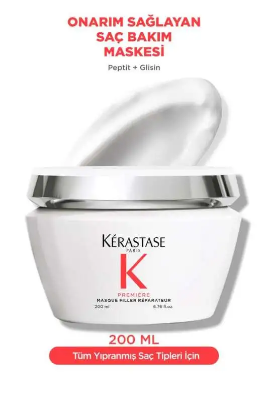 Kerastase Premiere Masque Filler Reparateur Kırılma Karşıtı Onarım Sağlayan Saç Bakım Maskesi 200 ml - 1