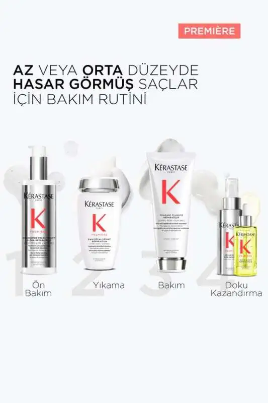 Kerastase Premiere Masque Filler Reparateur Kırılma Karşıtı Onarım Sağlayan Saç Bakım Maskesi 200 ml - 8