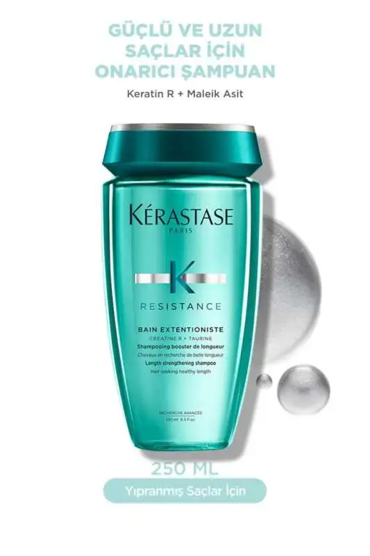 Kerastase Resistance Bain Extentioniste Uzun Saçlar İçin Güçlendirici, Koruyucu ve Uzama Destek Şampuanı 250ml - 1