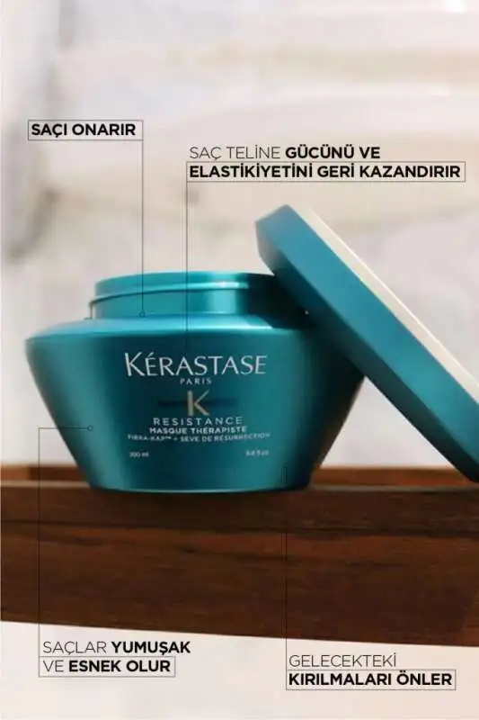 Kerastase Resistance Masque Therapiste Çok Yıpranmış Saçlar İçin Onarıcı Maske 200 Ml - 2