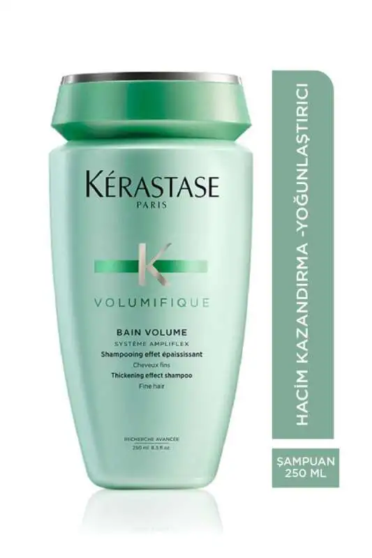 Kerastase Resistance Volumifique Hacim Veren Şampuan 250 ml - İnce ve Düz Saçlar İçin Yoğun Dolgunluk, Kökleri Güçlendirme ve Kalıcı Hacim Artışı - 3