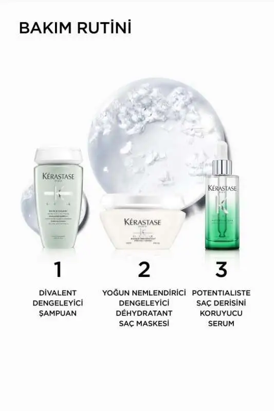 Kerastase Specifique Bain Divalent Yağlanma Karşıtı Şampuan 250 ml - Yağlı Saçlar ve Saç Derisi İçin Dengeleyici, Sebum Kontrolü ve Derin Temizlik - 5