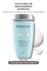 Kerastase Specifique Bain Dermocalm Riche Kuru ve Hassas Saç Derisi İçin Yatıştırıcı Şampuan 250 ml - 1