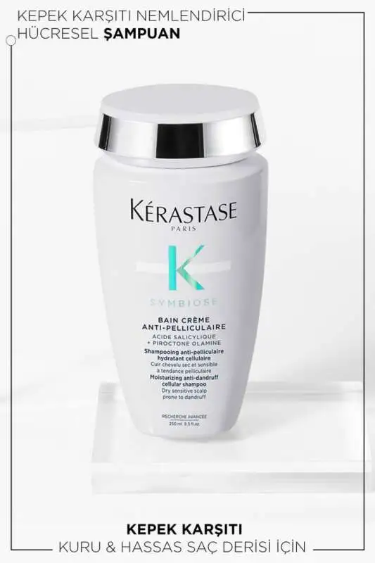 Kérastase Symbiose Bain Pureté Anti-Pelliculaire Kepek Karşıtı Arındırıcı Şampuan - Yağlı Saçlar İçin 250ml? - 2